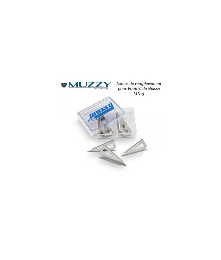Muzzy - Rechange lame MX-3 (6/pck)